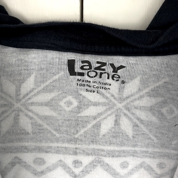 Lazy One, Onesie Pajamas with Hood and Pockets. Unisex, Size Large - Picture 5 of 8